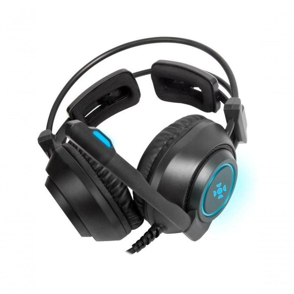 Headset Gamer Fortrek Vickers P2 + Usb Rgb Preto - 2