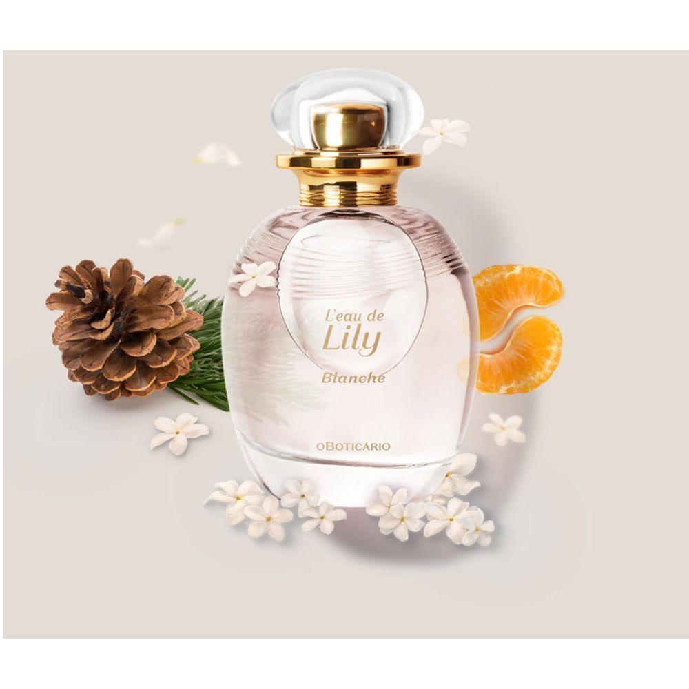 Combo Lily Blanche Desodorante Colônia 75ml + Creme Acetinado 250g - 3