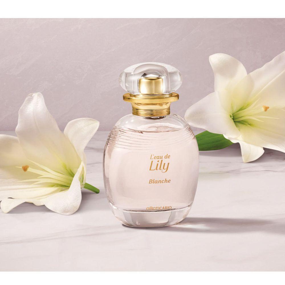 Combo Lily Blanche Desodorante Colônia 75ml + Creme Acetinado 250g - 4