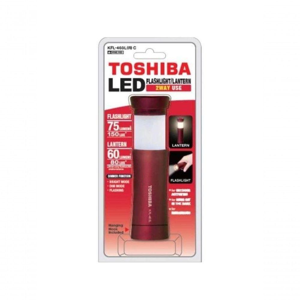 Lanterna Toshiba 2way Kfl-403l Vermelha - 1