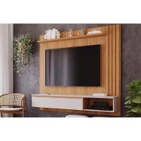 Home para TV Panama Plus até 60 Polegadas c/ 1 Porta e 1 Nicho Nature/Off White - Permóbili - 1