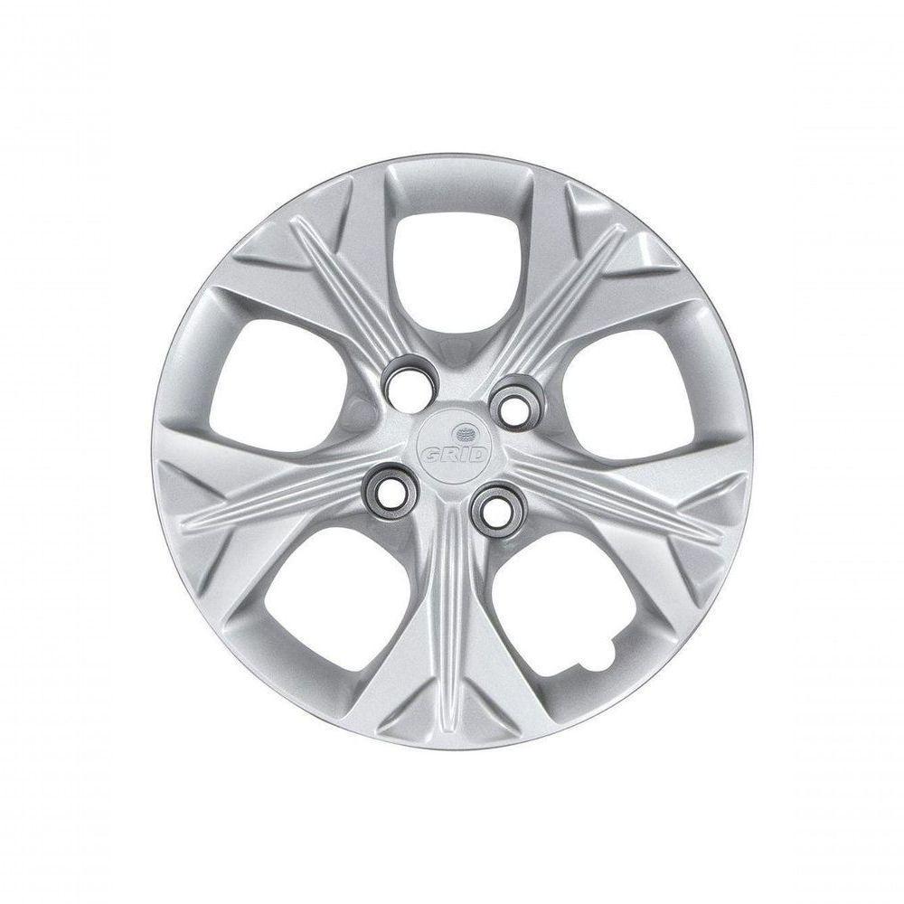 Calota Grid Aro 14p 378cb Prata Onix-prisma 2021 - 1