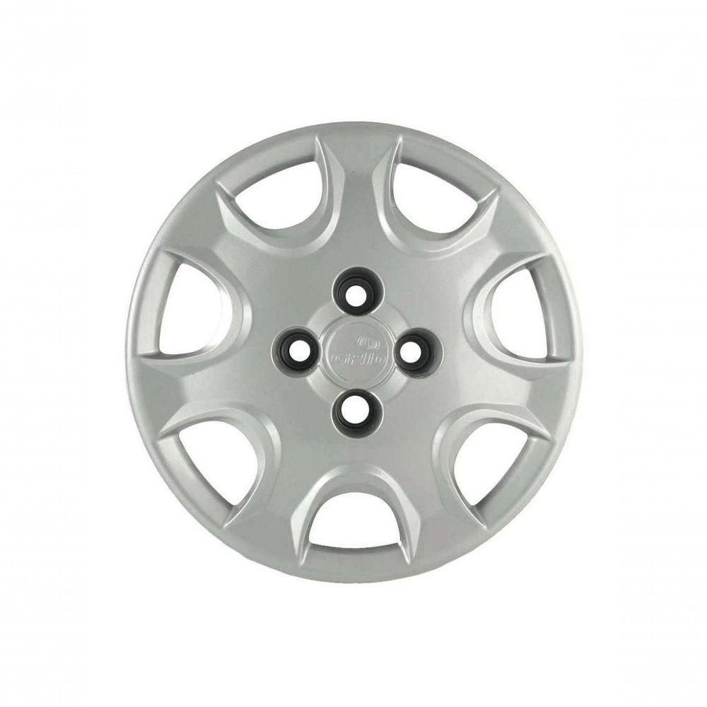 Calota Grid Aro 14; Modelo Palio 2008 070cb Prata - 1