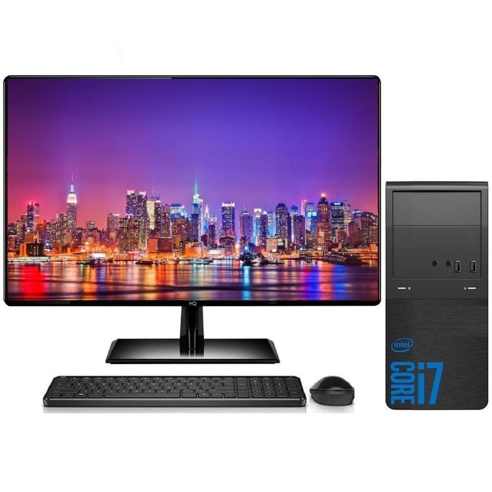 Computador Completo Intel Core i7 16GB SSD 240GB Monitor LED 19'' Windows - 1