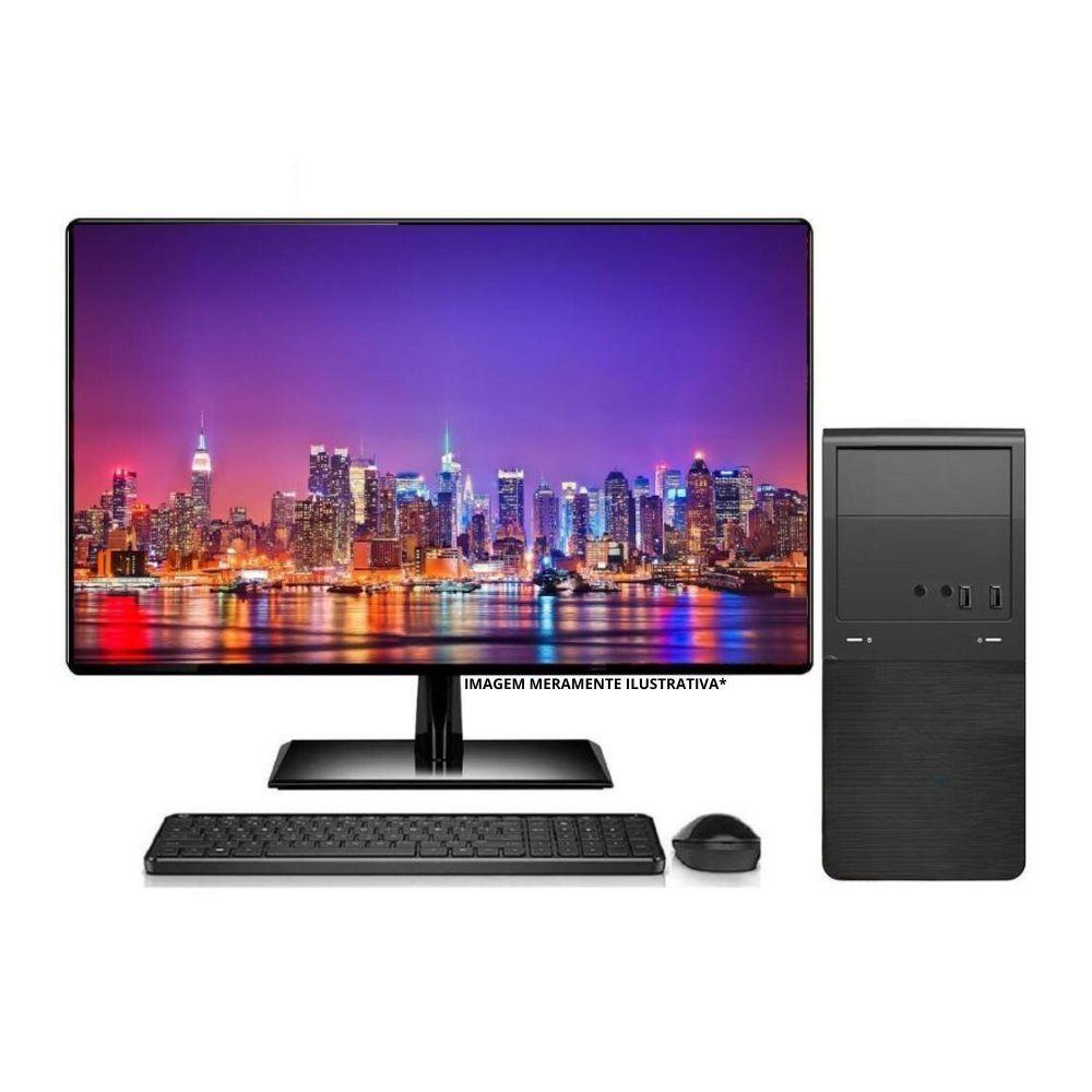Computador Completo Intel Core i5 8GB Monitor 19 HDMI SSD 256GB Windows - 1