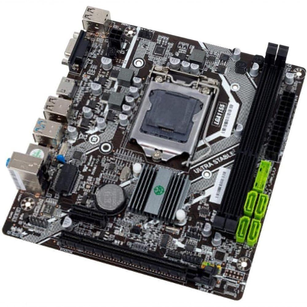 Kit Upgrade Intel I3 Segunda Placa Mãe H61 Ram 4GB DDR3 - 4