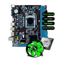 Kit Upgrade Intel I3 Segunda Placa Mãe H61 Ram 4GB DDR3 - 1