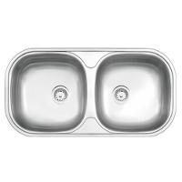 Cuba De Embutir/sobrepor Tramontina Isis 2c 34 Bs Em Aço Inox Acetinado 78x40 Cm - 10