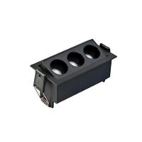 Spot De Embutir Nordecor Downlight Powerus Led Direcionável Alto Irc 90 6w Bivolt Preto 3000k - 2