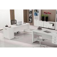 Balcão de Escritório ME4103 c/ 2 Portas Rústico - Tecno Mobili - 1