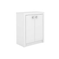 Balcão de Escritório ME4103 c/ 2 Portas Rústico - Tecno Mobili