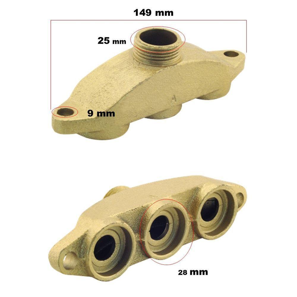Tampa Válvula Sucção P/ Cabeçote Lavadora Chiaperini Lj14l - 3