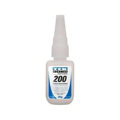 Adesivo Instantâneo 200 20g Tekbond - Cx - 10