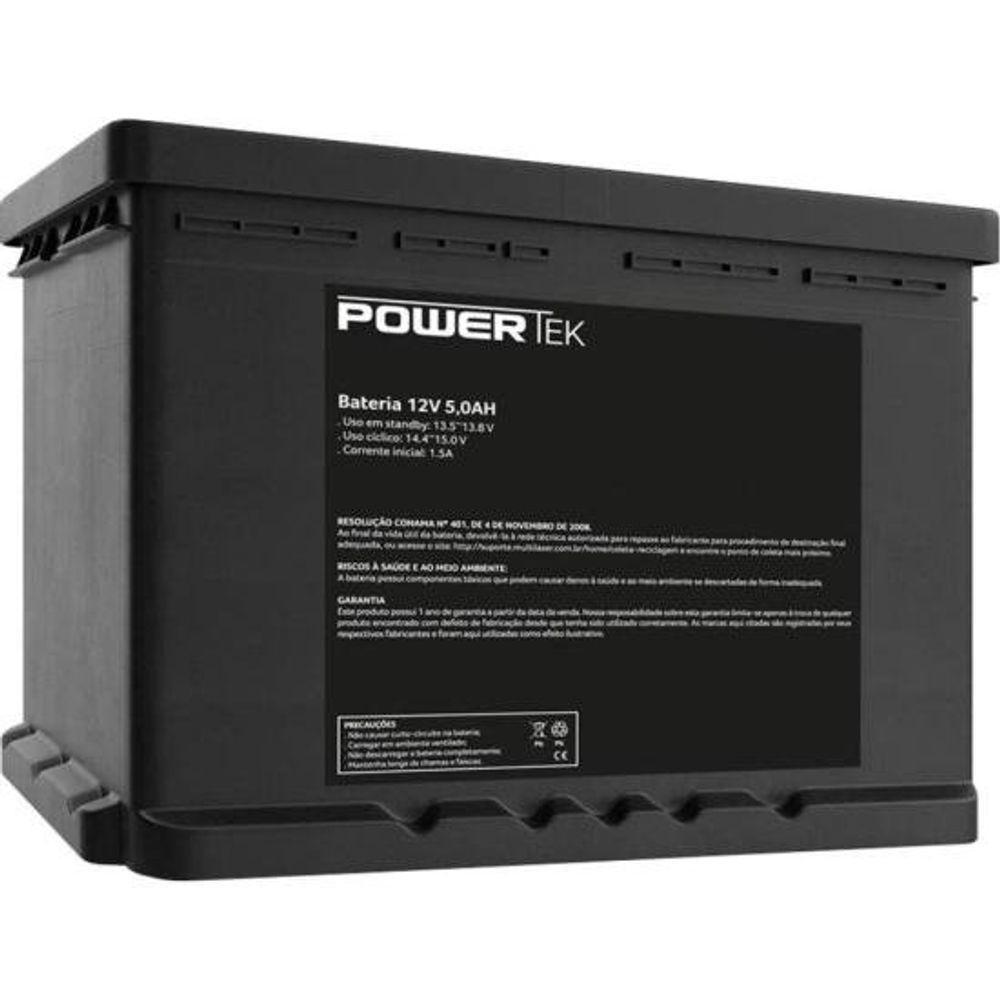Bateria Selada 12V 5ah EN010 Powertek - 1