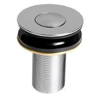 Kit Cuba Rt49 Com Válvula Click 1''b (2,6cm) + Sifão Pvc + Flexível Azul Escuro - 3