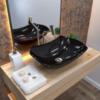 Kit Cuba L42 Com Válvula Click 1''b (2,6cm) + Sifão Pvc + Flexível Preto - 1