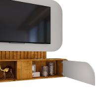 Painel Suspenso Organico TV 55 Polegadas 156 Cm Jurere Bechara Naturalle Off White - 6