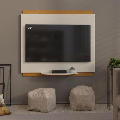 Painel Para TV Até 40 Polegadas Fit 90cm Vianossa Off White E Cedro