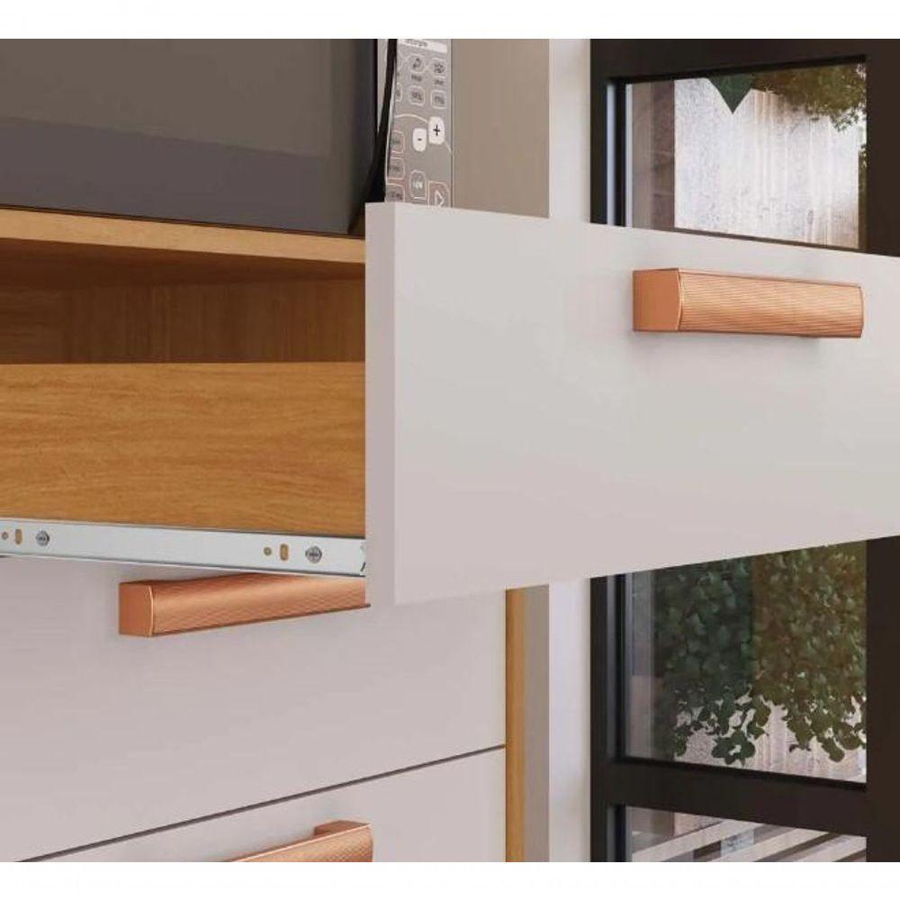 Kit Cozinha Itatiaia Nápoles Kit-160 6 Portas 2 Gavetas White Cinamomo Off-White - 3