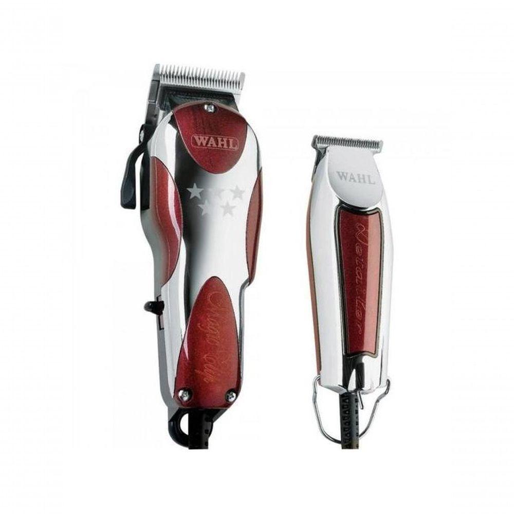 Kit De Máquina De Corte E Acabamento Wahl Magic Clip E Detailer 127v - 1