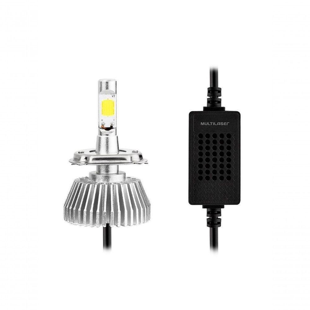 Lampada Multilaser Super Led H3 6200k Par - 2