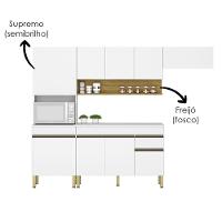 Cozinha Modulada 4 Pecas Balcao Com Tampo Line Ktp Supremo Cp Freijo - 5
