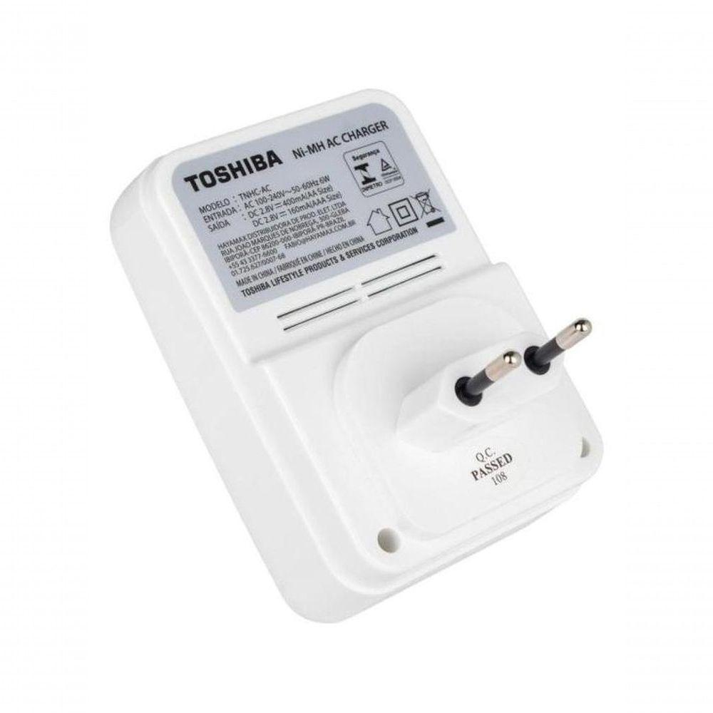 Carregador De Pilhas Tnhc-6gae4 Cb (c-4 Pilhas Aa 2600mah) Toshiba - 8