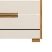 Comoda 4 Gavetas Dhara 86 Cm Moval Freijo Off White - 6