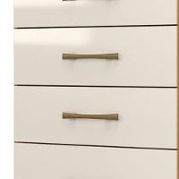 Comoda 4 Gavetas 61 Cm MS913 Moval Freijo Off White - 5