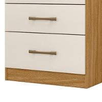 Comoda 4 Gavetas 61 Cm MS913 Moval Freijo Off White - 6