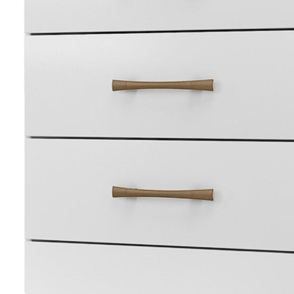 Comoda 4 Gavetas 61 Cm MS913 Moval Branco - 4