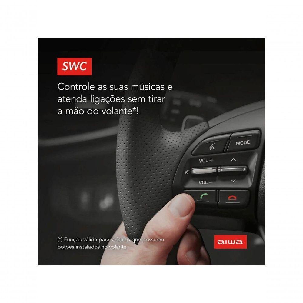 Auto Radio Aiwa Aws-ca-d-01 4x25w Bluetooth - 6