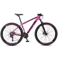 Bicicleta Aro 29 Dropp Z3 H Alumínio Câmbio Shimano 24v Freio A Disco Hidráulico Rosa + Preto 17 - 2
