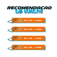 Bicicleta Aro 29 Dropp Sw 24 Vel Câmbio Shimano Quadro Alumínio Mtb Preto + Vermelho 17 - 5