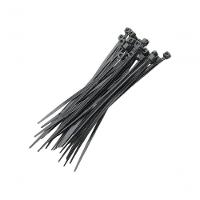 Abracadeira De Nylon 4,8x10cm 100 Unidades Preta - 1