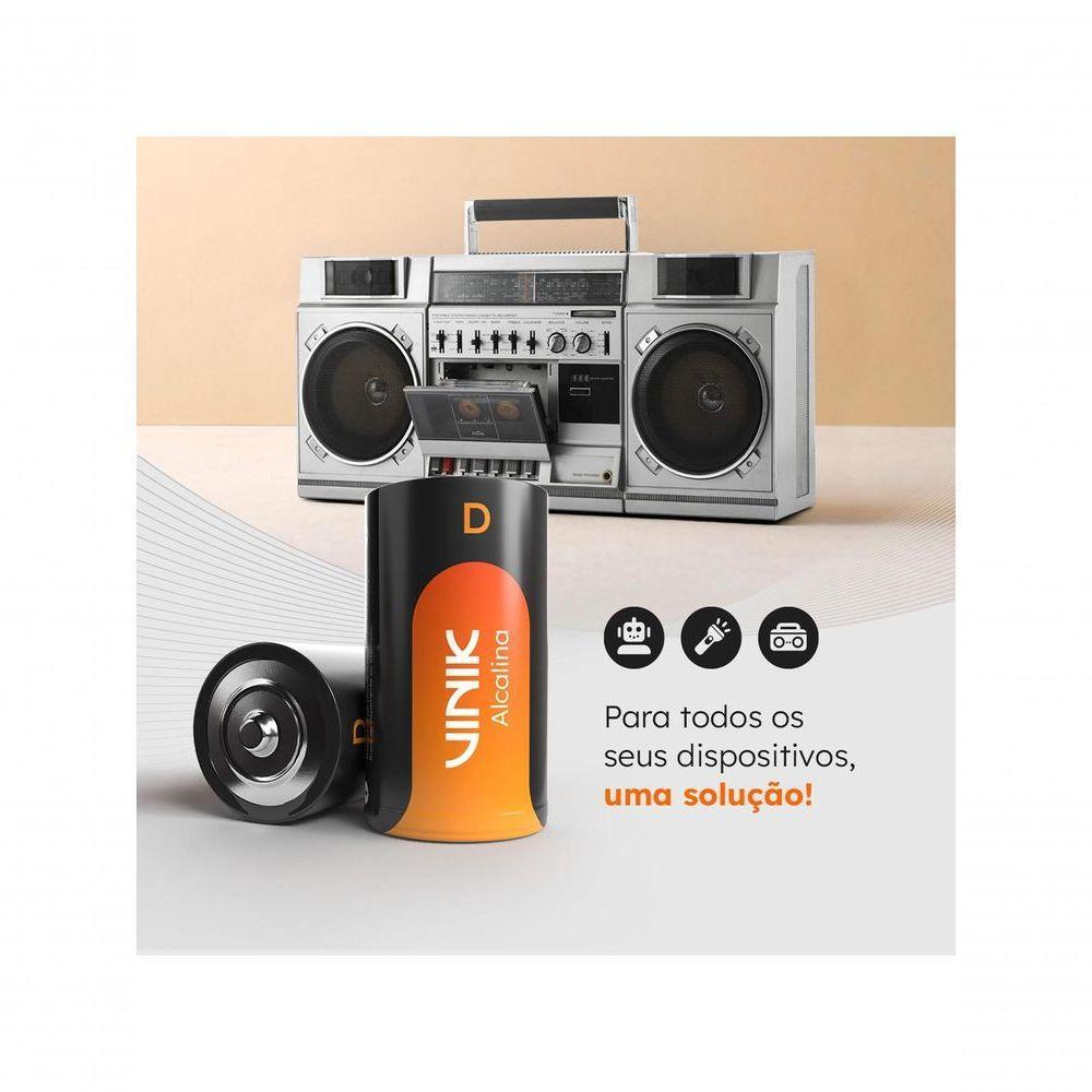 Pilha Alcalina D Lr20 C-2 - Vpdb2 - 3