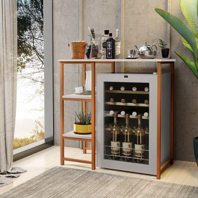 Bancada Gourmet Industrial Klm Store Bronze Com Off White