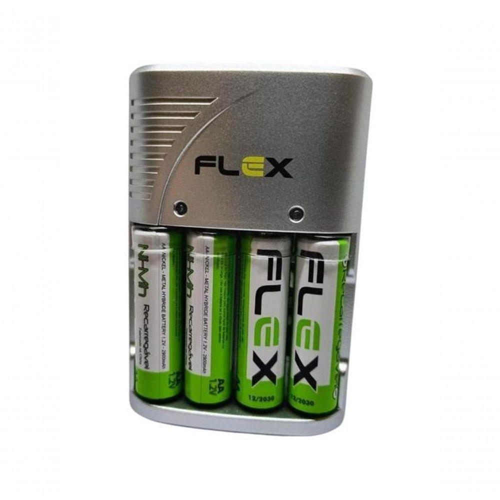 Carregador De Pilhas Aa-aaa-9v Fxc164p Bivolt Flex - 2