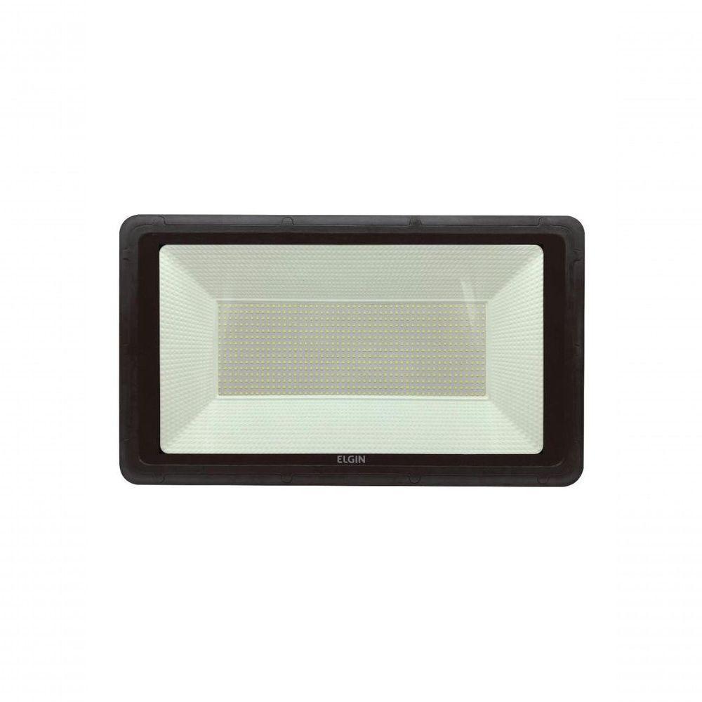 Refletor Led Elgin 400w 6500k Preto - 1