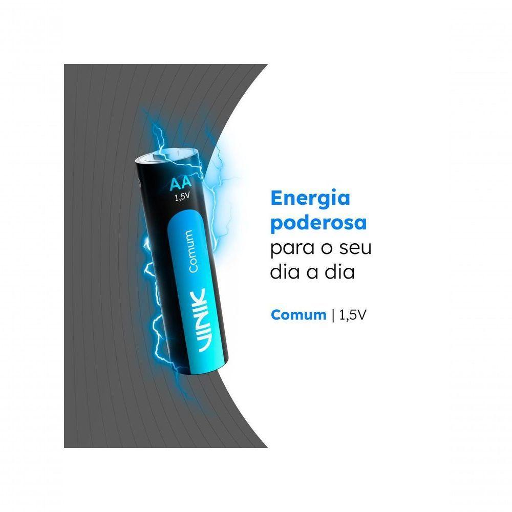 Pilha Comum Aa C-4 1.5v - Vp2ab4c - 4