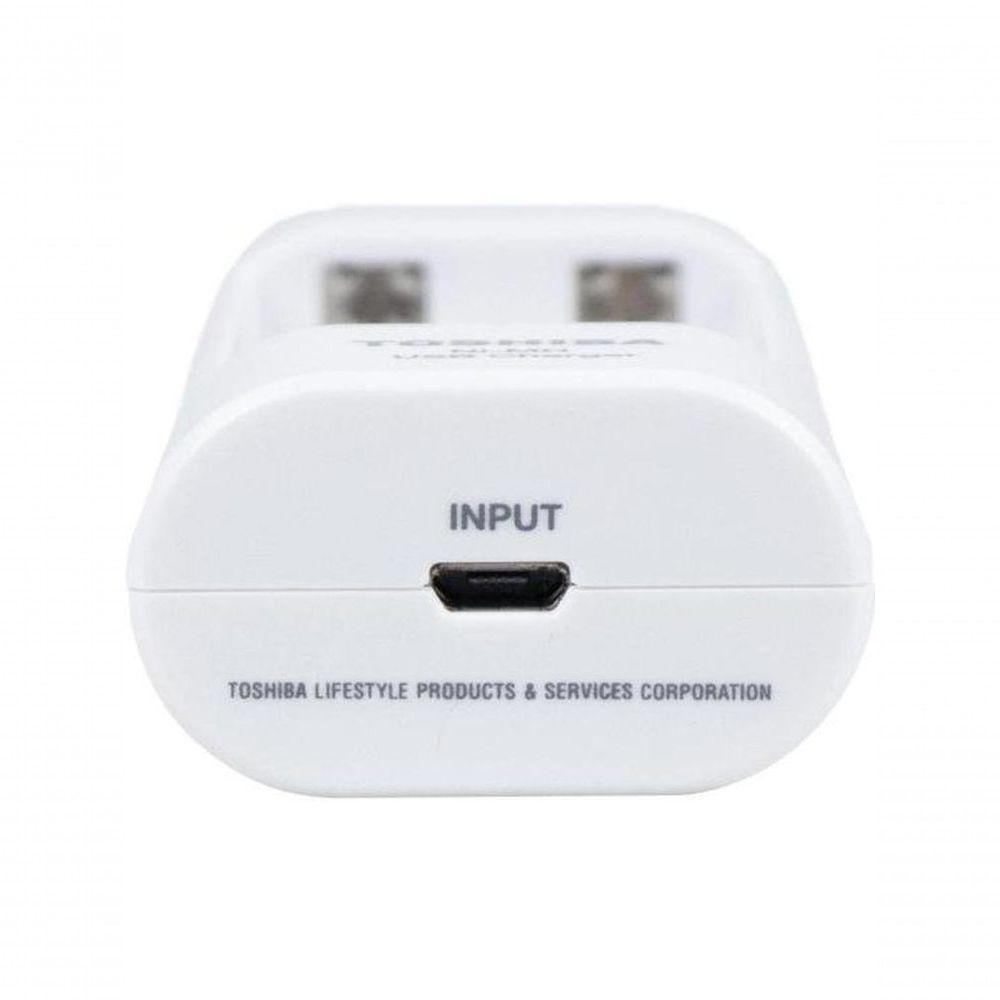 Carregador De Pilha Usb Tnhc-6gme4 Cb (c-4 Pilhas Aa 2000 Mah) Toshiba - 4