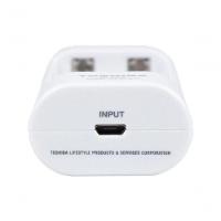 Carregador De Pilha Usb Tnhc-6gme4 Cb (c-4 Pilhas Aa 2000 Mah) Toshiba