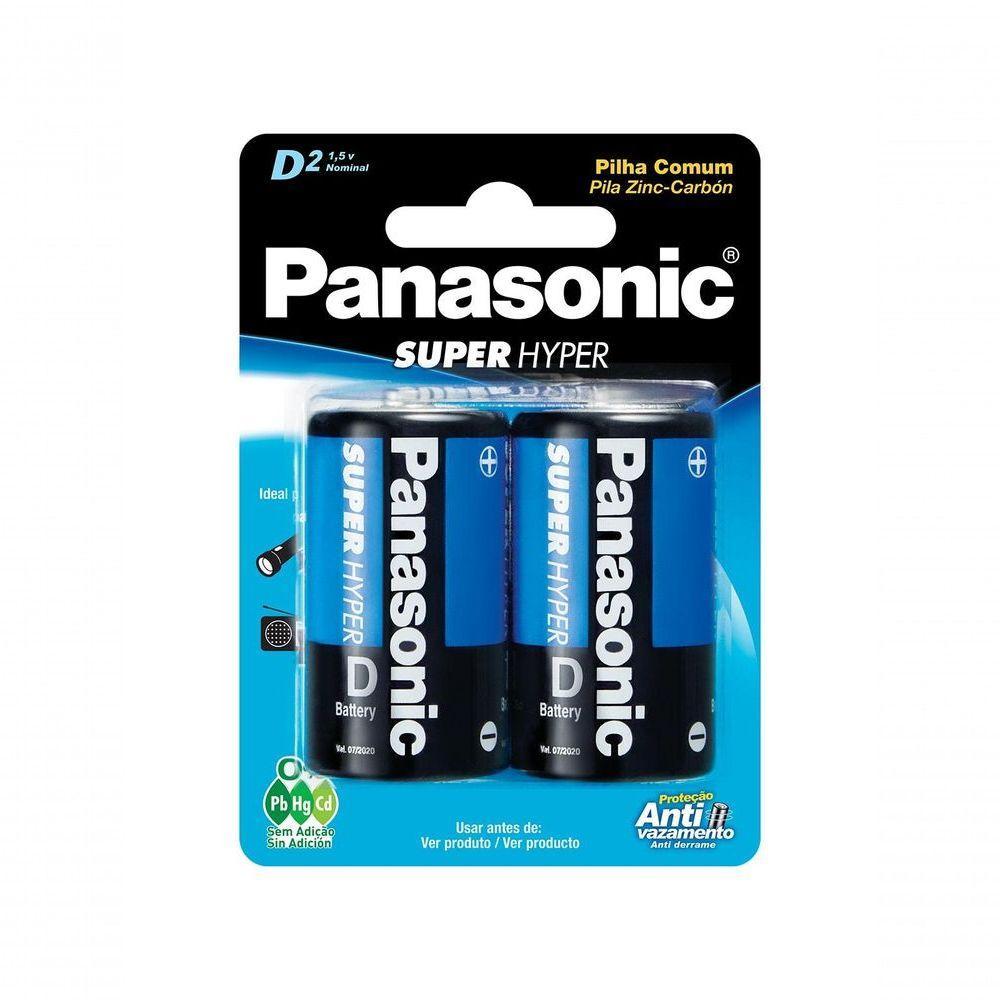Pilha Comum D Com 2 Um-1shs128 - 1