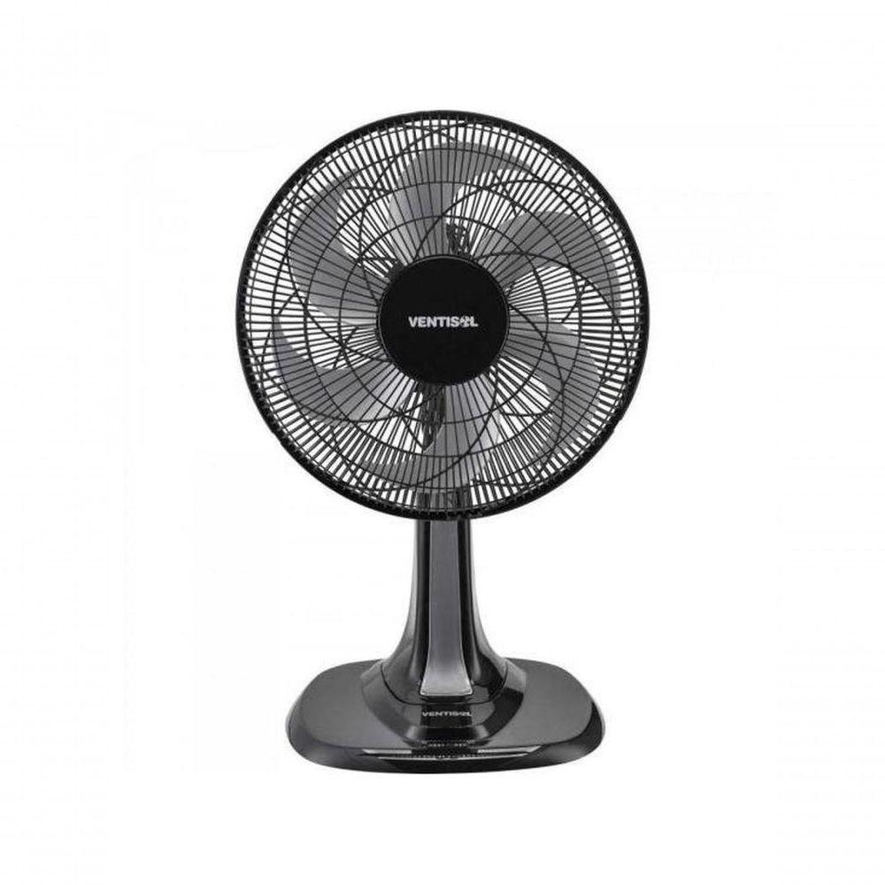 Ventilador De Mesa Ventisol Turbo 6 30cm Preto Cinza 220V - 1