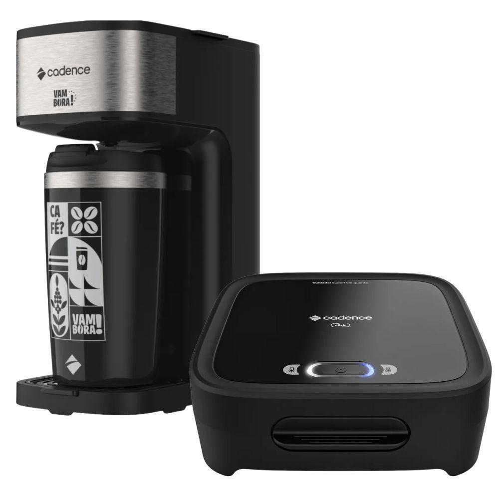 Kit Click Cadence - Sanduicheira E Cafeteira Vambora 220V - 1