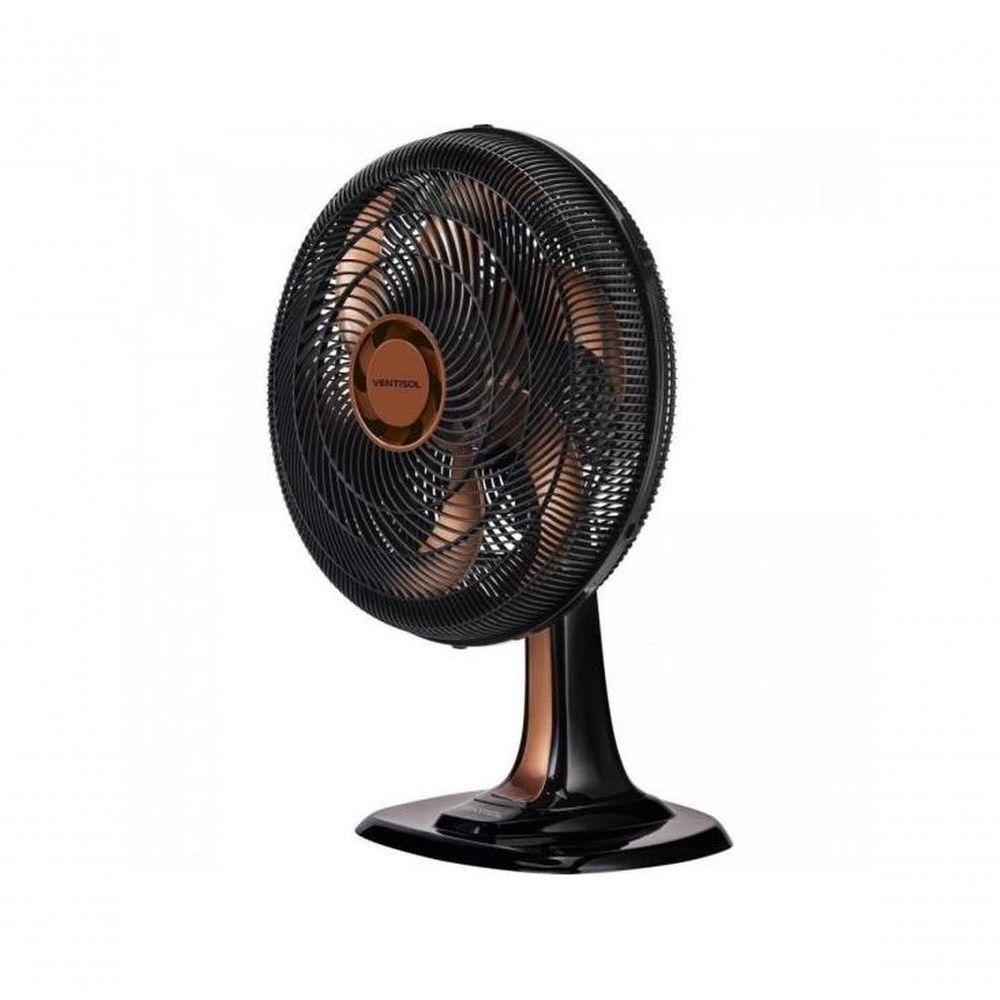 Ventilador De Mesa Ventisol Turbo 6 40cm Bronze 110V - 2