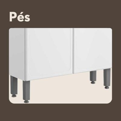 Balcão De Aço 3 Portas 4 Gavetas 2 Nichos Branco Bertolini Branco