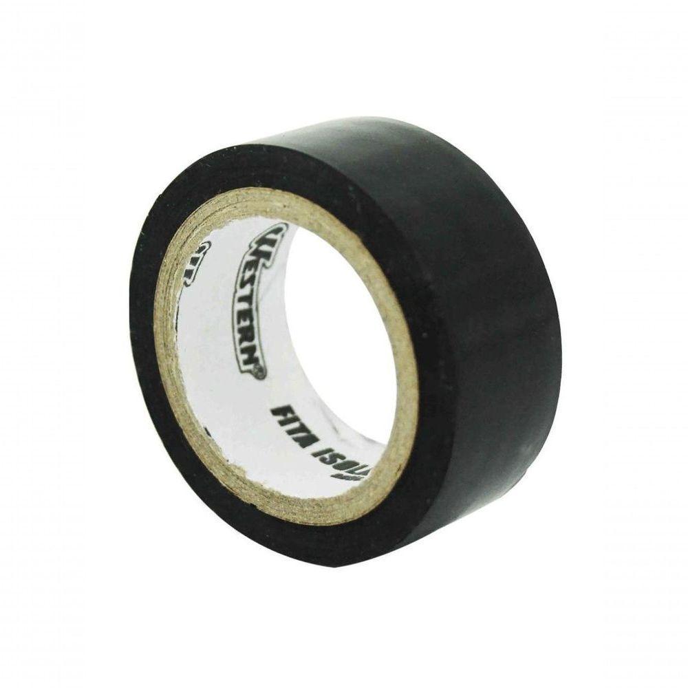 Fita Isolante Western Anti-chamas 5m X 19mm Com 10 Unidades - 1