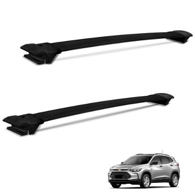 Rack De Teto Travessa Tracker 2020 A 2025 Alumínio Preto