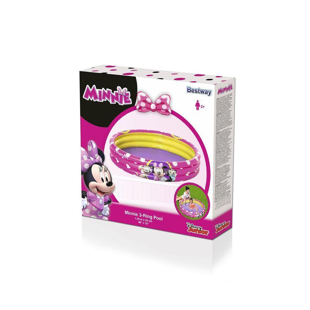 Piscina Inflável Da Minnie Bestway De 140 Litros A Partir De 2 Anos - 6
